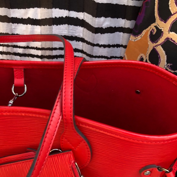 ❤️ Louis Vuitton Neverfull MM epi red - Picture 15 of 16